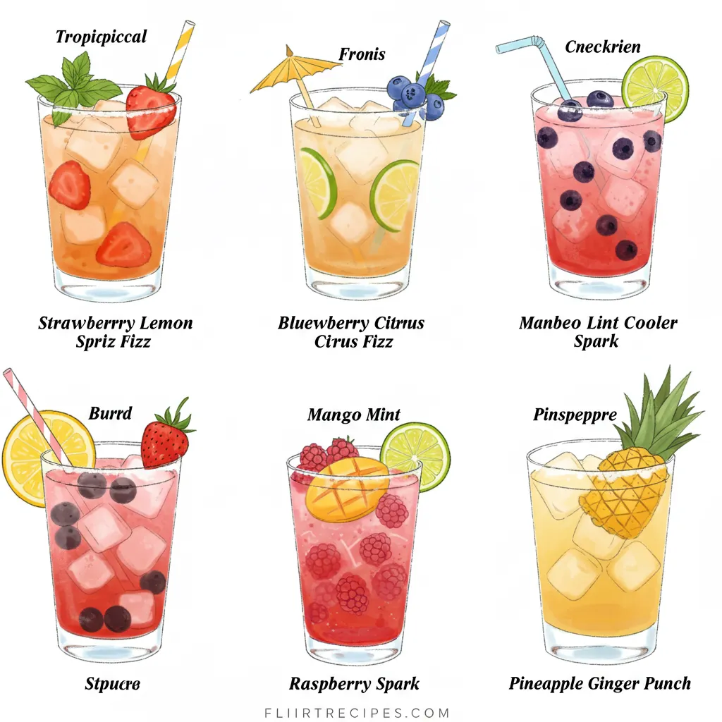 BEST RECIPE for 7 Refreshing Fruit Mocktails: Ultimate Summer Beverage Collection Perfection - secondary view